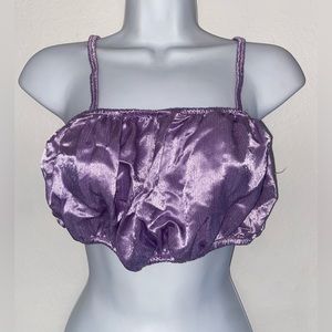 Violet crop top